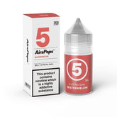 AirsPops Watermelon 30ML Salts 40MG Downtown Vapoury